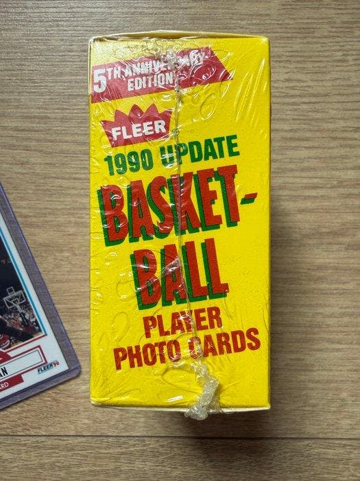 1990 Fleer Michael Jordan #26 - 2 Sealed box - Excellent, Verzamelen, Stickers
