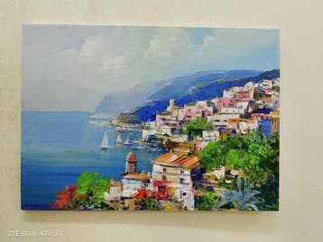 Mario Smeraglia (1950) - Paesaggio costiero