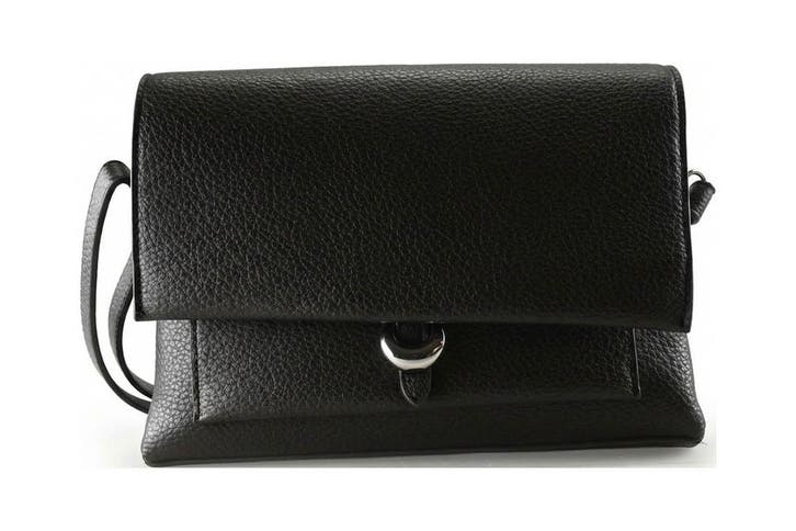 Emily Noah Schoudertas Bruin, Handtassen en Accessoires, Tassen | Damestassen, Bruin, Zo goed als nieuw, Verzenden