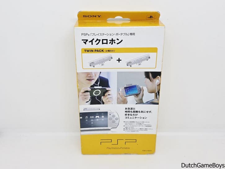PSP -  Microphone Twin Pack - Japan, Games en Spelcomputers, Spelcomputers | Sony PSP, Gebruikt, Verzenden