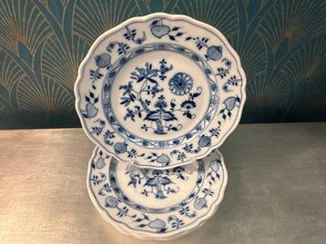 Ernst Teichert Meissen - Tafelservies (4) - Piatti piani -