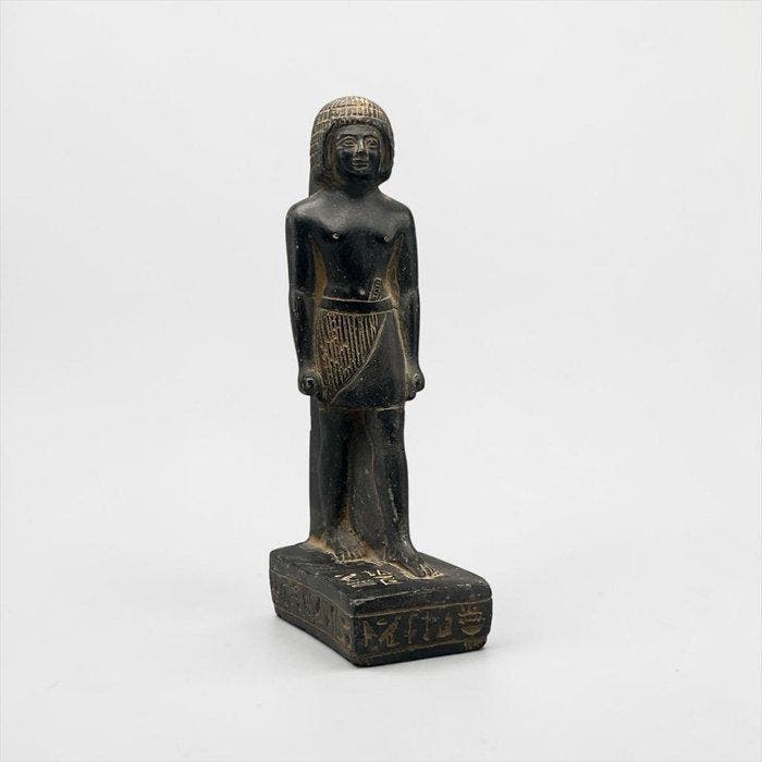 Replica van het oude Egyptische Aanbidderstandbeeld met, Antiek en Kunst, Antiek | Overige Antiek
