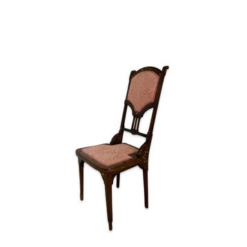 Chaise - Noyer, Laiton, Cuivre