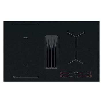 AEG NCH84B03AZ - Inductiekookplaat met afzuiging - 83 cm -, Electroménager, Ophalen of Verzenden