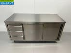 RVS Werkkast Kast Werktafel Premium-line 2 schuifdeuren en 3, Ophalen of Verzenden, Nieuw in verpakking