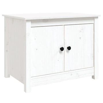 Grenenhouten tafel 71x49cm | Tweede kansje, OP=OP, Huis en Inrichting, Minder dan 50 cm, 50 tot 100 cm, Verzenden, Zo goed als nieuw