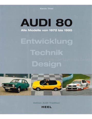 AUDI 80, ALLE MODELLE VON 1972 BIS 1995, Livres, Ophalen of Verzenden