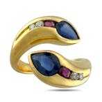 Bague - 18 carats Or jaune, Bague en or jaune 18 carats et