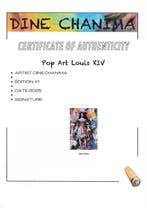 Dine Chanima (XX-XXI) - (XXL) Giant Pop Art Louis XIV