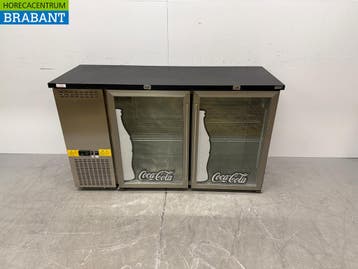 RVS Efficold Barkoeling 2 Glazen Klapdeuren 146 cm 230V, Ophalen of Verzenden, Nieuw in verpakking