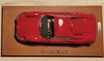 BBR 1:18 - Modelbouwdoos - Ferrari Dino 246 GT Tipo 607L