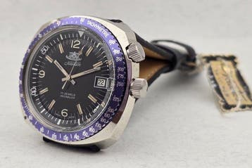 Nautico - Vintage Diver – 17 Jewels – Dual Crown –, Bijoux, Sacs & Beauté
