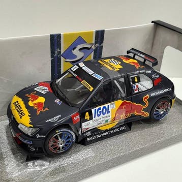 Solido 1:18 - Modelauto - Peugeot 306 Maxi Rally du Mont, Nieuw