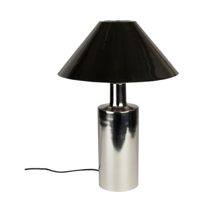 Zuiver Wonders Tafellamp Shiny Zilver, Huis en Inrichting, Lampen | Tafellampen, Zo goed als nieuw, Metaal, 50 tot 75 cm, Verzenden