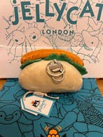 Jellycat - Speelgoed Hello Kitty Hot Dog Schlüsselanhänger -