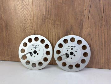 Sony - Metal Reels - 18 cm spoelen met tape - 1980
