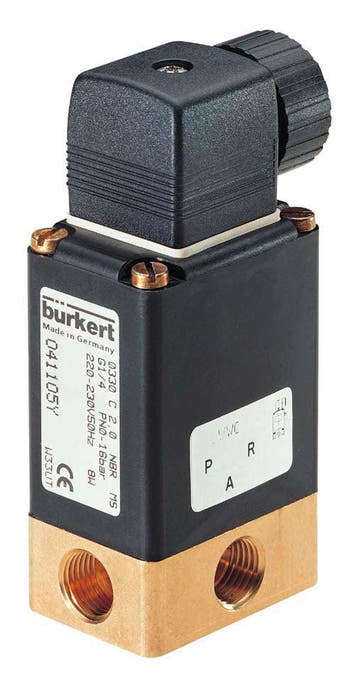 Électrovanne 3/2 Voies G1/8 Universel Laiton FKM, Bricolage & Construction, Verzenden