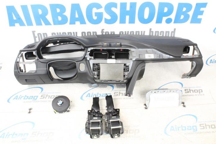Airbag set Dashboard HUD zwart wit stiksel BMW 3 serie, Auto-onderdelen, Dashboard en Schakelaars, Gebruikt, BMW