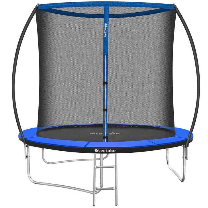 tectake Trampoline Jumpy met veiligheidsnet - 244 cm, Enfants & Bébés, Jouets | Extérieur | Trampolines, Envoi