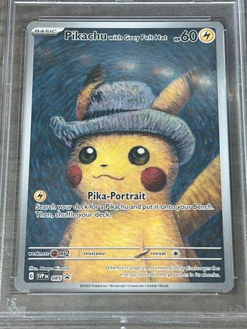 Pokémon - 1 Graded card - Pikachu with Grey Felt Hat 085 -, Nieuw