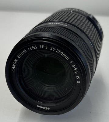Canon EF-S 55-250mm 1:4-5.6 IS II Cameralens, Nieuw