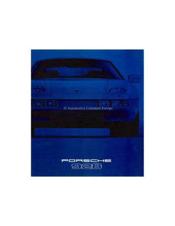 1979 PORSCHE 928 BROCHURE FRANS