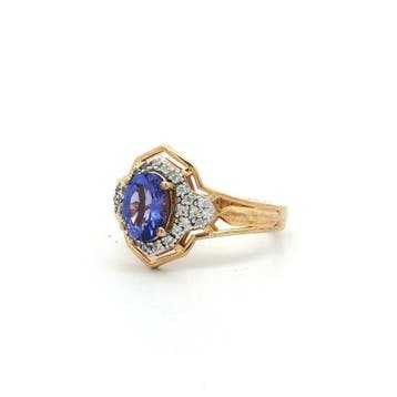 Sans prix de réserve - Bague Argent - 1.41ct. tw. Tanzanite, Nieuw