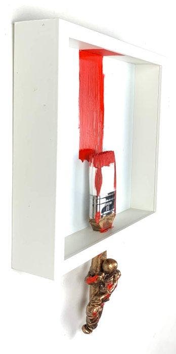 Bernard Saint-Maxent (XX) - Red brush