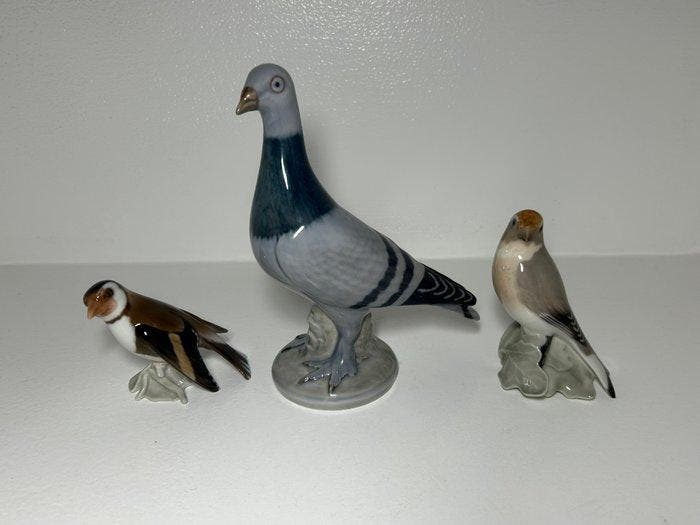 Bing & Grondahl, Royal Copenhagen - Beeldje - Set of 2 Royal, Antiquités & Art, Antiquités | Verre & Cristal