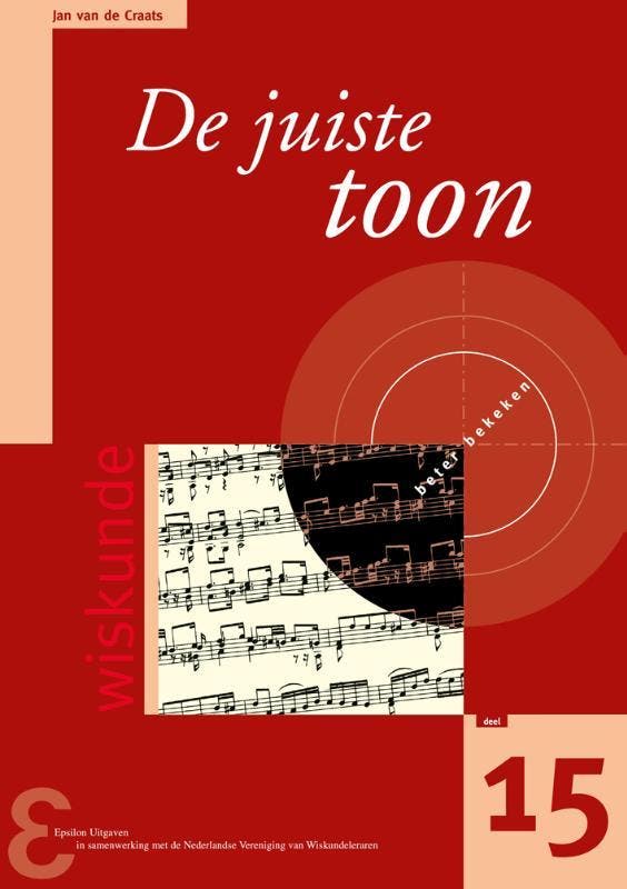 De juiste toon / Zebra-reeks / 15 9789050410793, Boeken, Schoolboeken, Gelezen, Verzenden