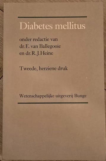 DIABETES MELLITUS DR 2 9789063484484, Verzenden
