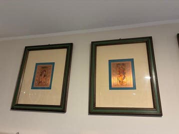 Alfons Mucha (nello stile) - Le 4 stagioni, Antiquités & Art