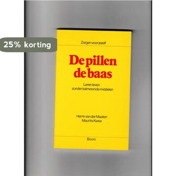 PILLEN DE BAAS, DE (ZJ) 9789060096802 Maaten, Verzenden, Gelezen, Maaten
