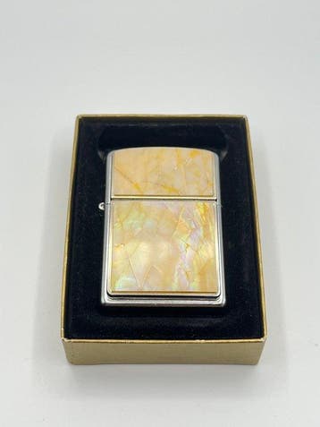 Zippo - Mother of Pearl Lemon Emblem Mosaic 2003 (H 03) -, Verzamelen, Nieuw