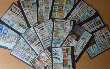 Wereld 1965/2015 - XXL-lot met bladjes, blokken en series