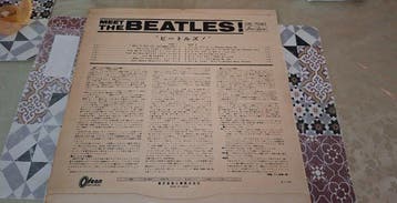 Beatles - Meet The Beatles - JAPAN RED WAX MONO 1ST PRESSING