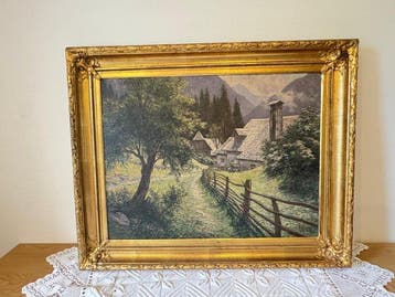 Bruno Hess (1888-1949) - Motiv bei Eisenerz (Steiermark)