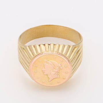 Ring - 18 karaat Geel goud, Nieuw