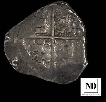 Spanje. Felipe III. 2 Reales sf (1599-1607) - Toledo - 6,91g