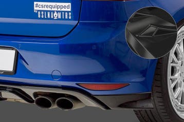 Achterskirt voor VW Golf 7 R / R-Line HA255-G, Verzenden, Nieuw