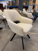 Emilie armstoel bouclé, met returnfunctie(nieuw, A-keuze), Nieuw, Stof