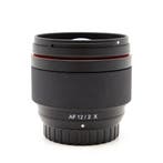 Samyang 12mm F2 AF Fujifilm X-Mount Objectief (Occ), Ophalen of Verzenden, Zo goed als nieuw, Groothoeklens