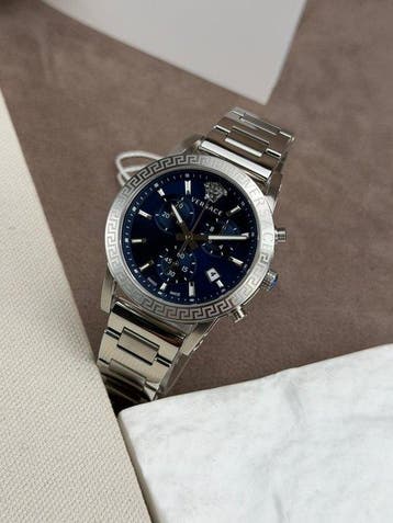 Versace - Sport Tech Chronograph Date Blue/Silver - VEKB005