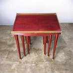 Tables gigognes - Bois, Laiton