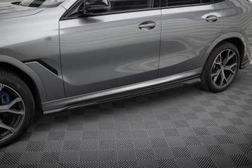 Side Skirts Diffuser V.1 voor BMW X6 G06 Facelift M-Pack, Ophalen of Verzenden