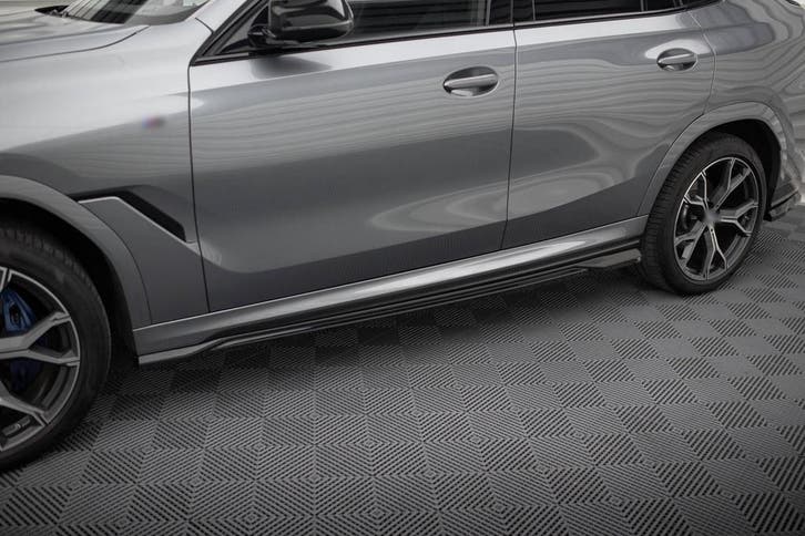 Side Skirts Diffuser V.1 voor BMW X6 G06 Facelift M-Pack, Autos : Divers, Tuning & Styling, Enlèvement ou Envoi