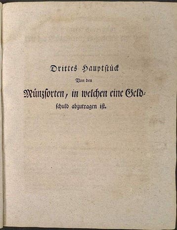 Schmidt, Johann Ludwig - Abhandlung von den Münzsorten in