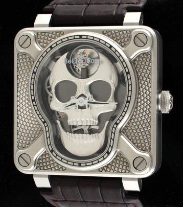 Bell & Ross - Laughing Skull - Limited Edition - Never, Handtassen en Accessoires, Nieuw