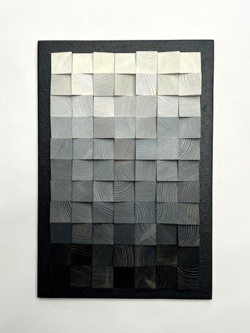 Modern Mozaïek - Wood by Lukas - Lukasz Kacprzuk (XX) -