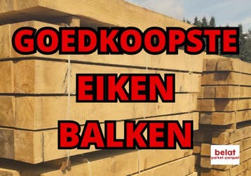 Goedkope eiken balken vanaf € 8.30 /stuk !, Ophalen, Nieuw, 250 cm of meer, Balken
